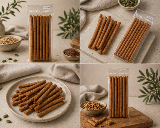 Kepekli Kraker – Doğal & Katkısız